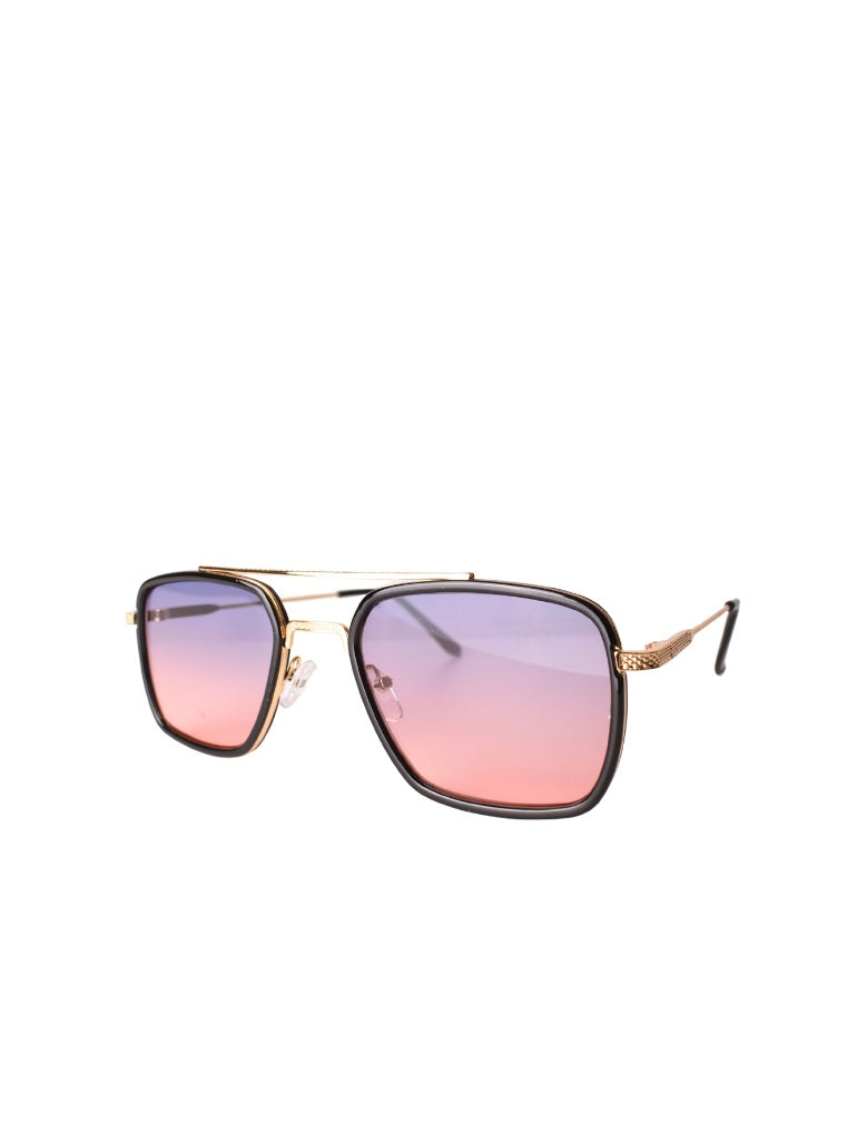 LUNETTES CENTRAL VISION VIOLET/ROSE CARRÉ