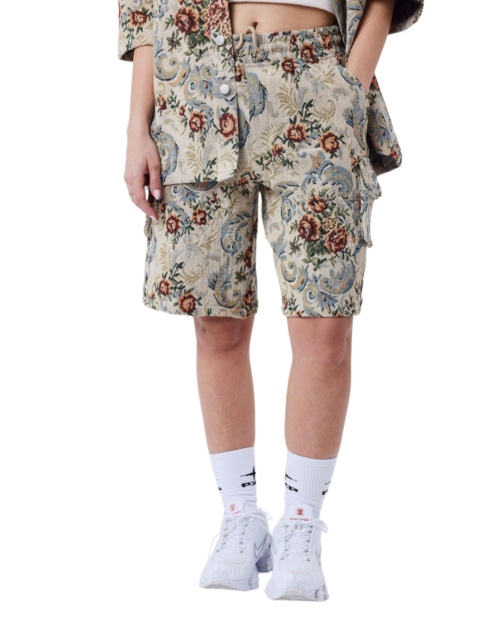 SHORT PROJECT X PARIS BRODE FLEUR TAPISSERIE