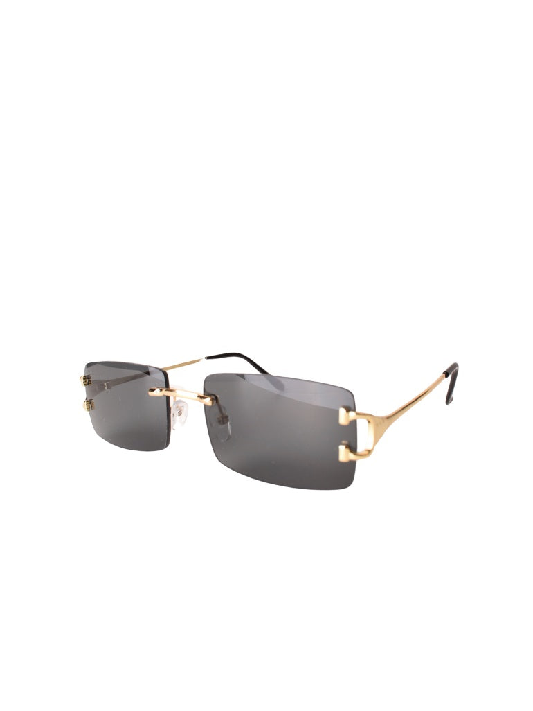 LUNETTES CENTRAL VISION NOIR RECTANGLE