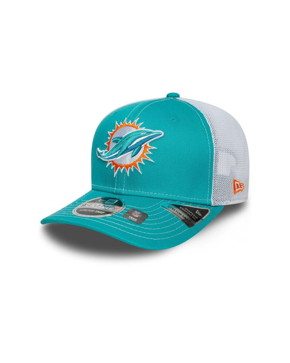 TRUCKER NEW ERA 9SEVENTY MIAMI DOLPHINS TURQUOISE