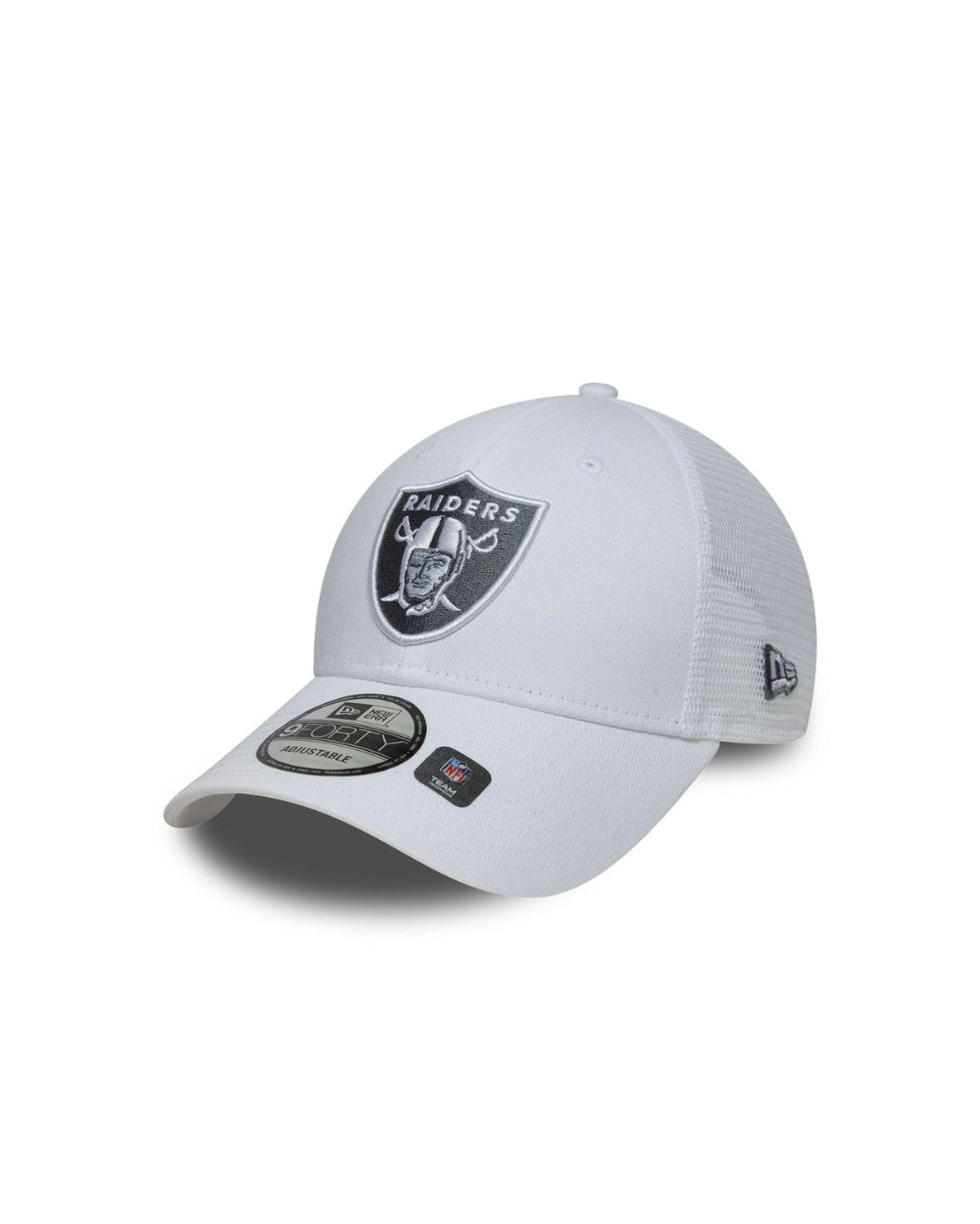 TRUCKER NEW ERA 9FORTY RAIDERS GRIS