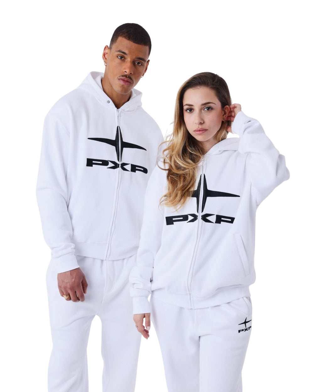 VESTE PROJECT X PARIS POLARIS BLANC