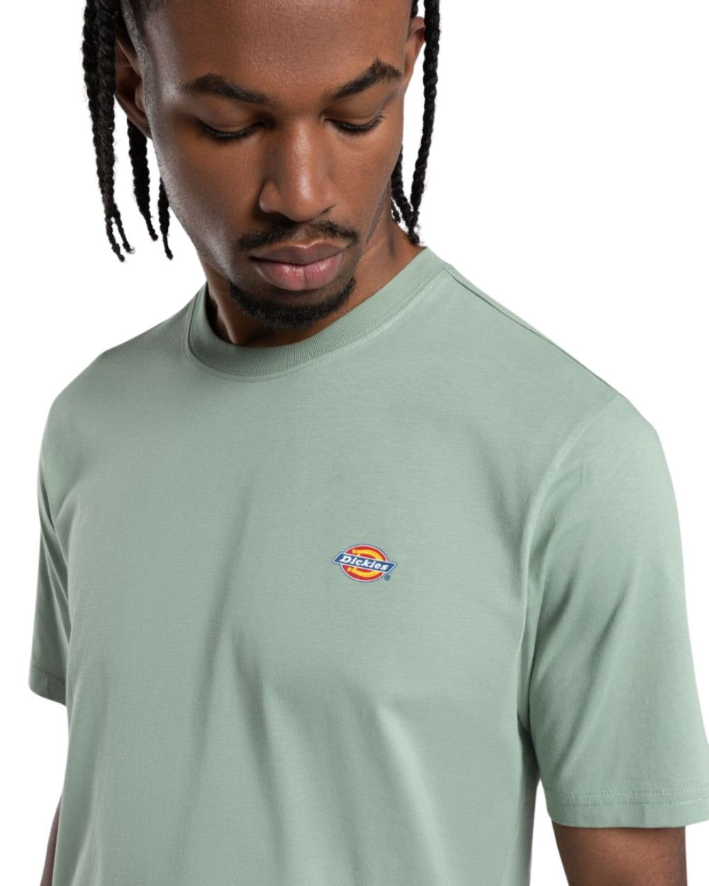 TSHIRT DICKIES MAPLETON VERT ICEBERG
