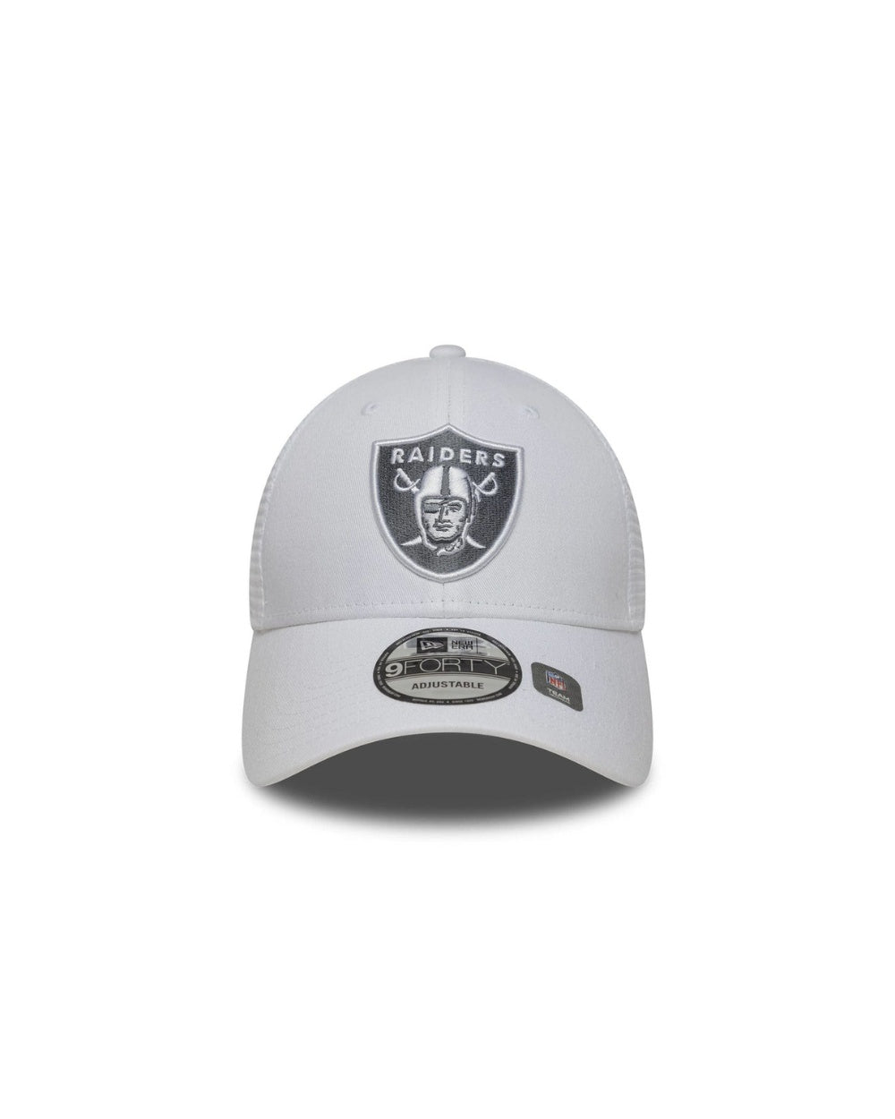 TRUCKER NEW ERA 9FORTY RAIDERS GRIS