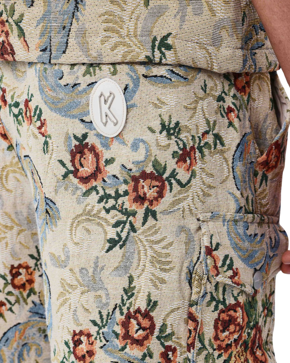 SHORT PROJECT X PARIS BRODE FLEUR TAPISSERIE
