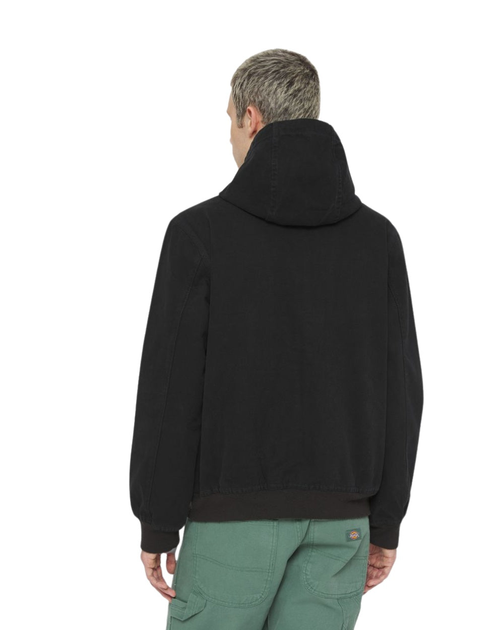 VESTE DICKIES CANVAS CAPUCHE NOIR
