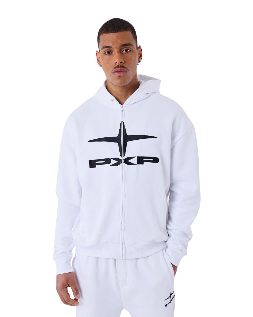 VESTE PROJECT X PARIS POLARIS BLANC