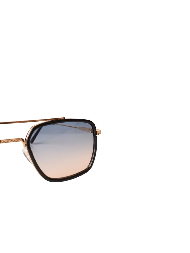 LUNETTES CENTRAL VISION BLEU/NOIR CARRÉ