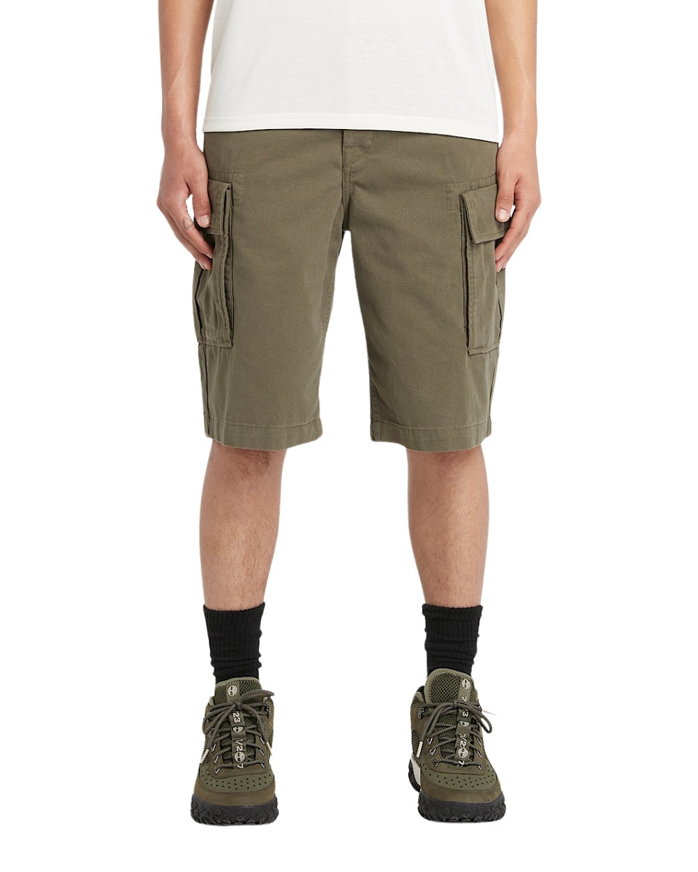 SHORT TIMBERLAND CARGO POPLIN KAKI
