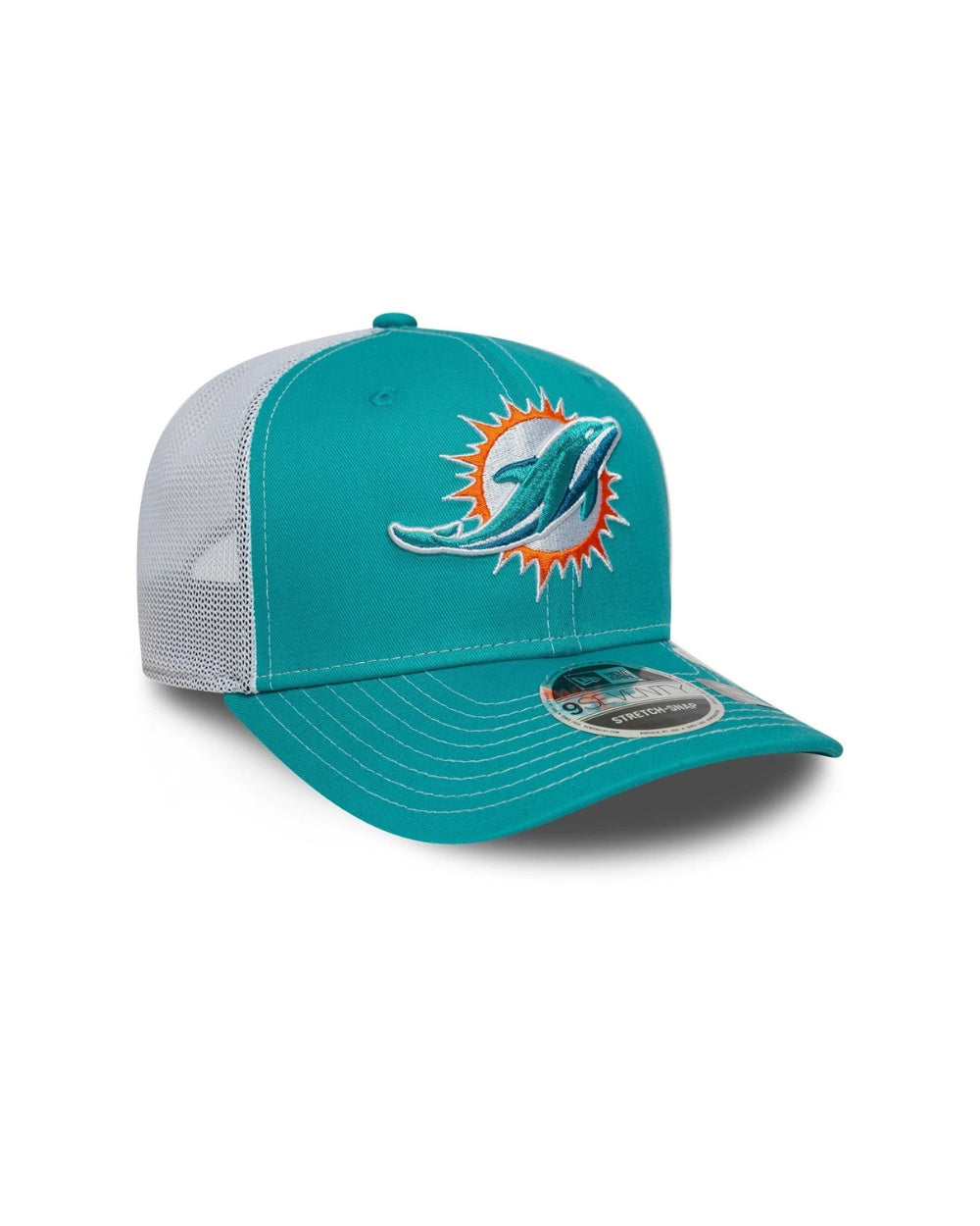 TRUCKER NEW ERA 9SEVENTY MIAMI DOLPHINS TURQUOISE