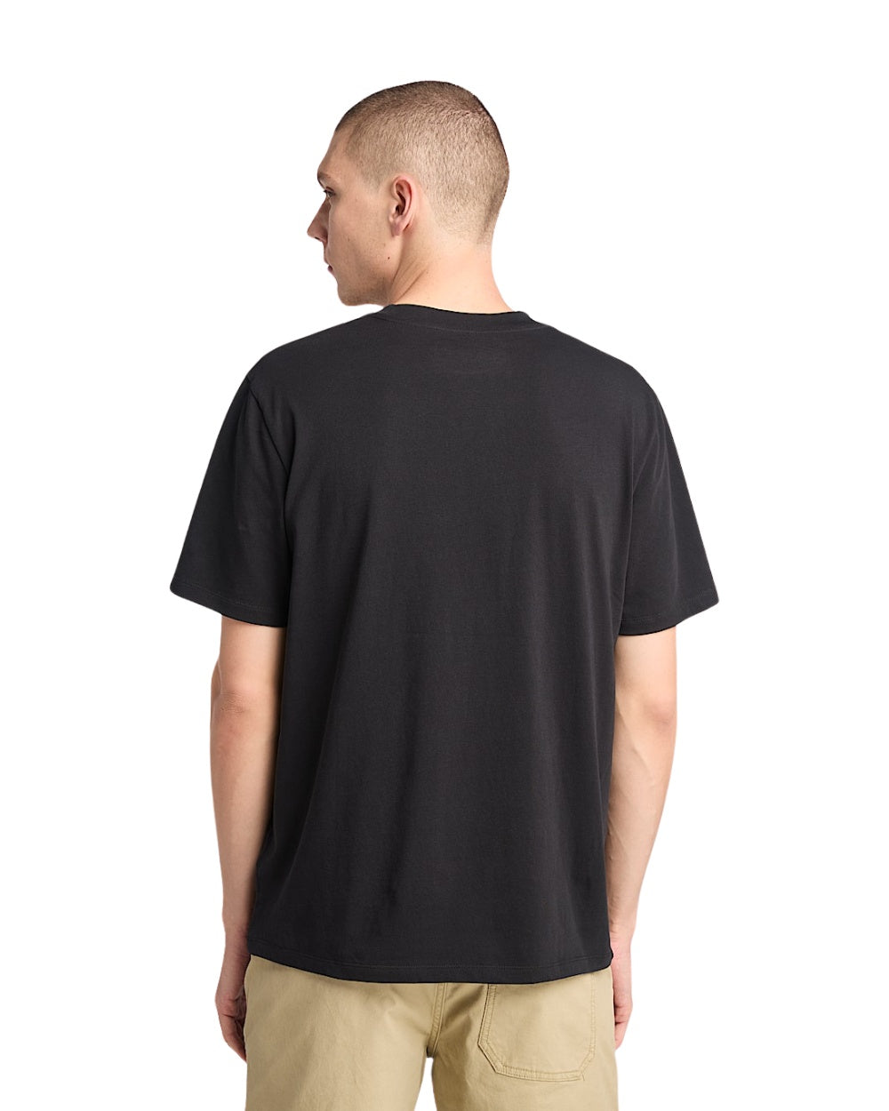 T-SHIRT TIMBERLAND FRONT SEANONAL STACK NOIR