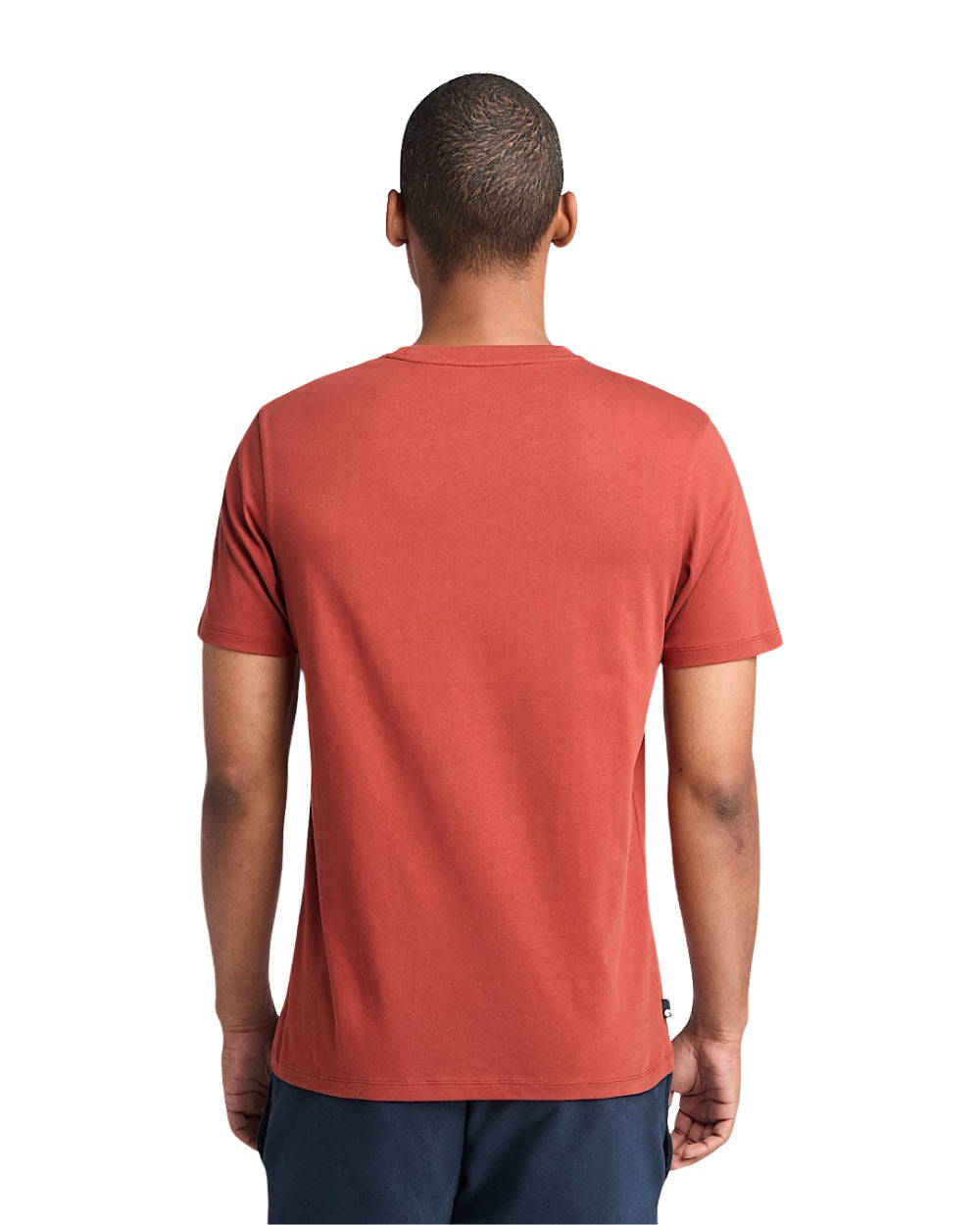 TSHIRT TIMBERLAND LINEAR LOGO SHORT SLEEVE ROUGE