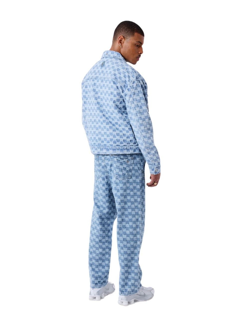 JEAN PROJECT X PARIS MOTIF DAMIER BLEU