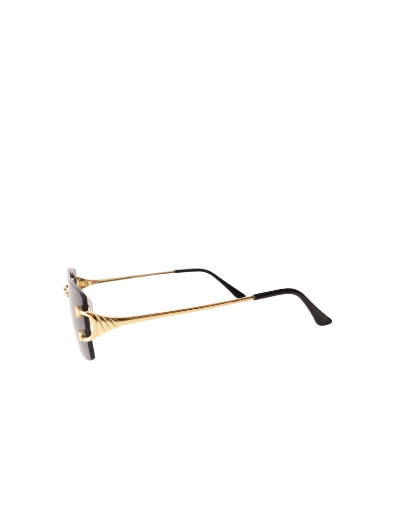LUNETTES CENTRAL VISION NOIR RECTANGLE