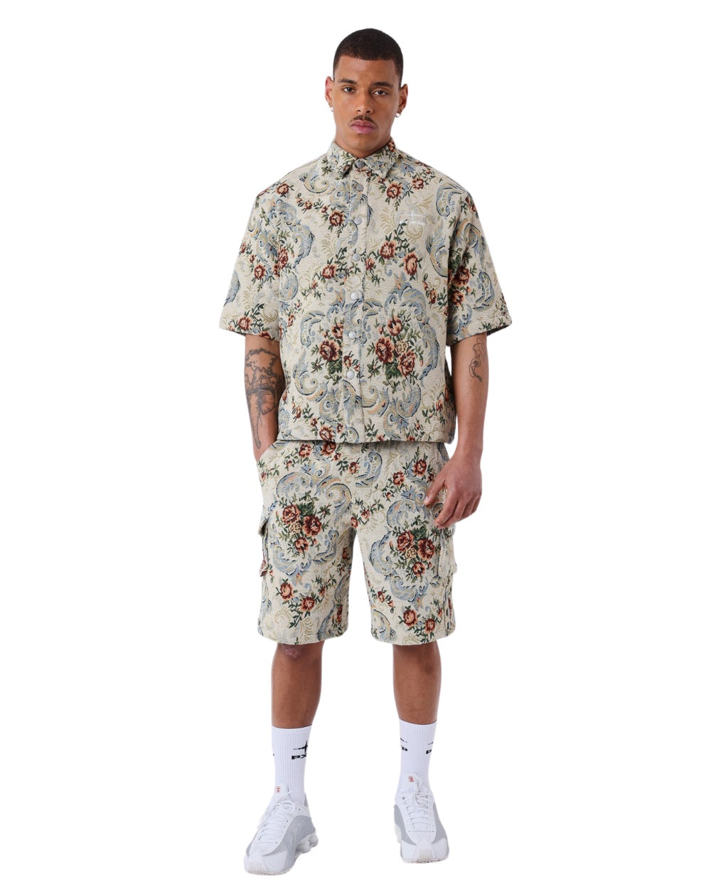 SHORT PROJECT X PARIS BRODE FLEUR TAPISSERIE