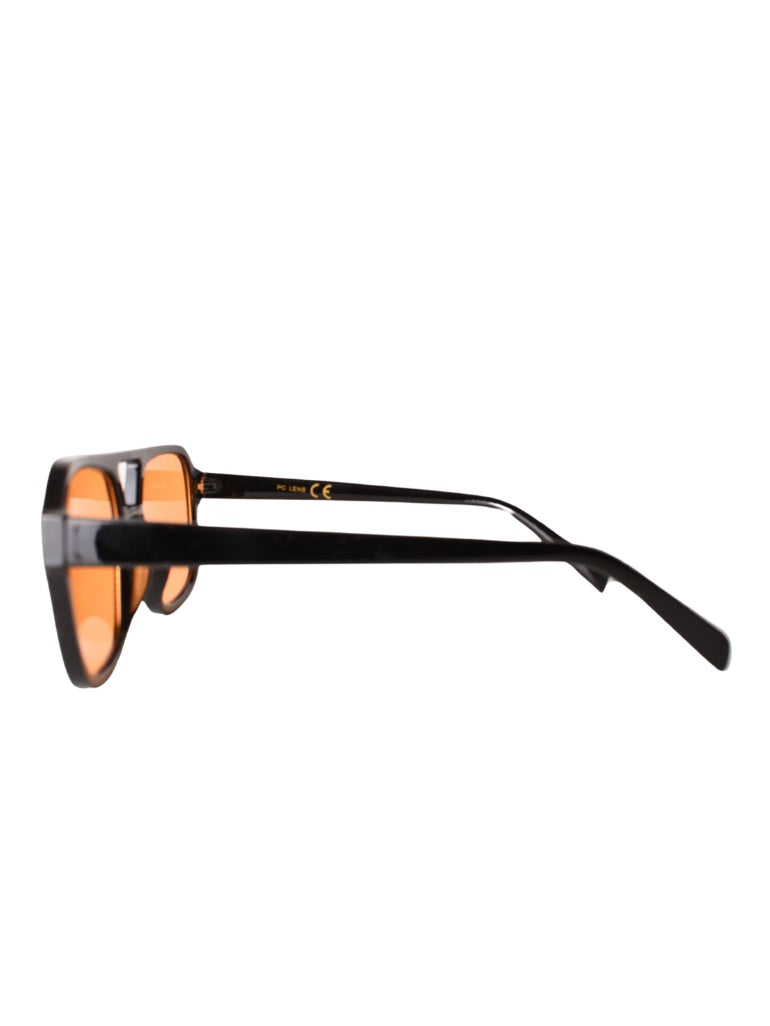 LUNETTES SEE YOU NOIR/ORANGE CARRÉ - Cashville