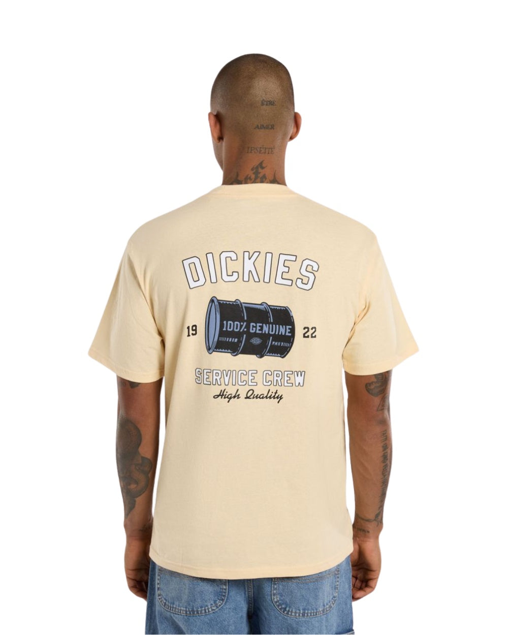 TSHIRT SERVICE CREW JAUNE