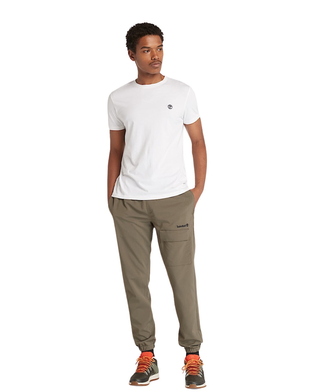 T-SHIRT TIMBERLAND DNRV SHORT SLEEVE BLANC
