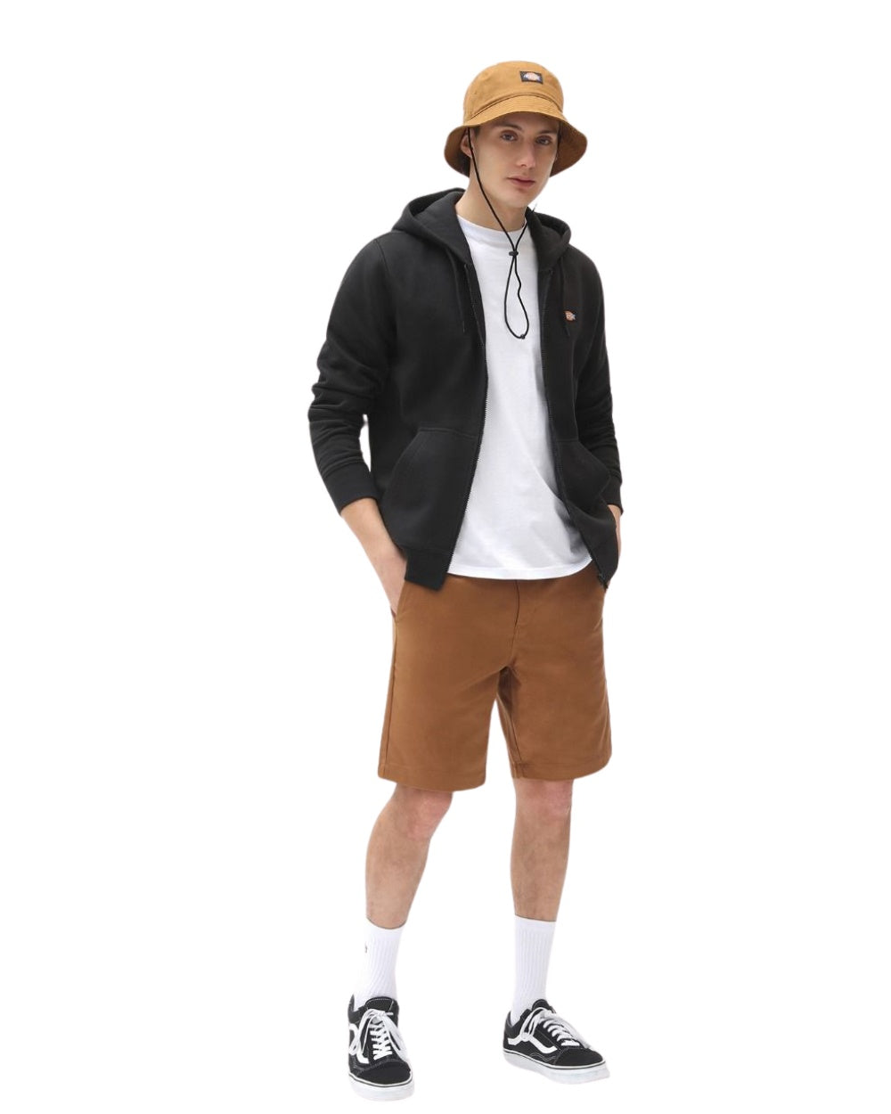 VESTE DICKIES ZIP OAXPORT NOIR