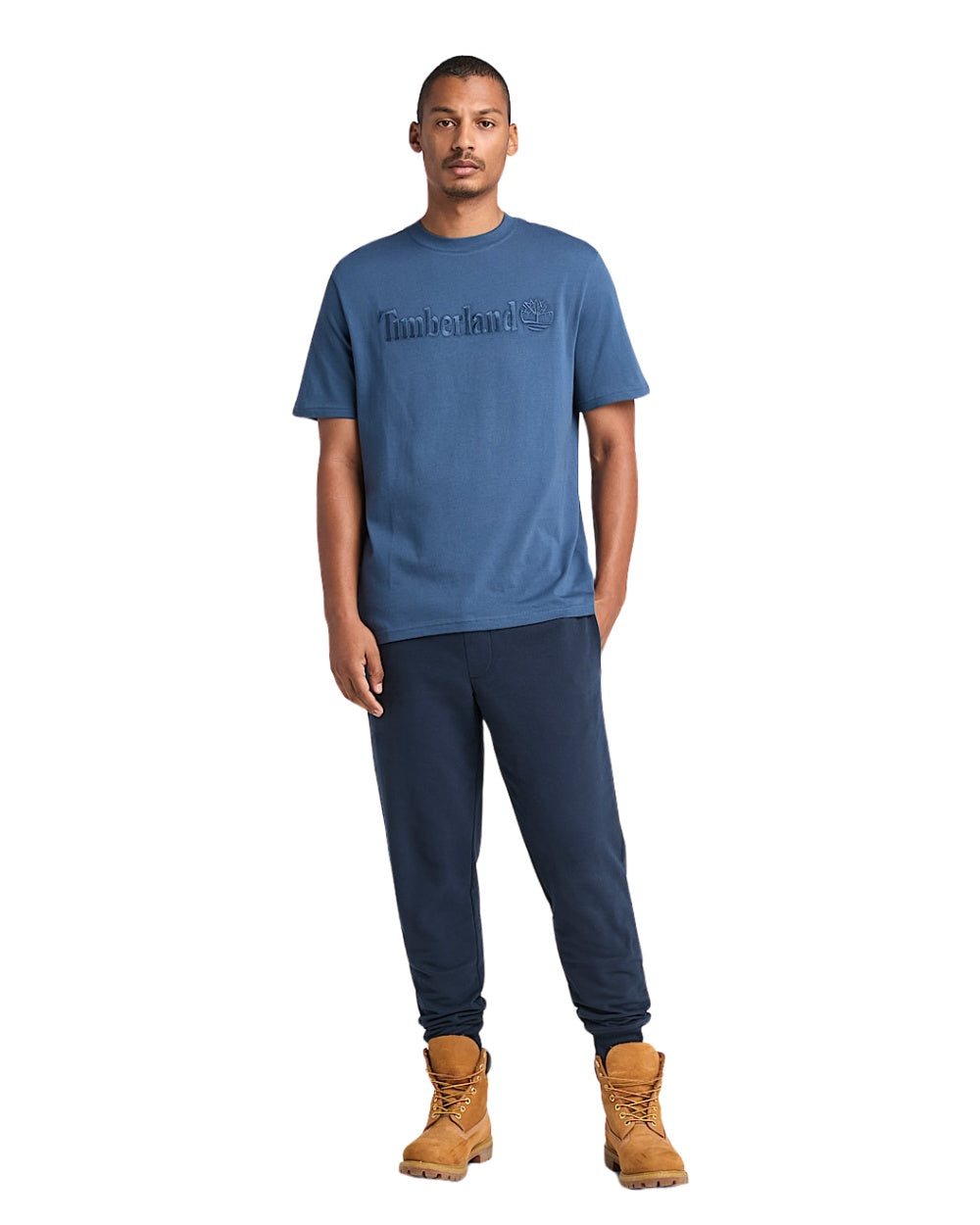 T-SHIRT TIMBERLAND HAMP BLEU