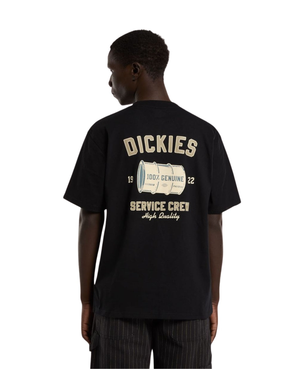 TSHIRT DICKIES SERVICE CREW TEE NOIR