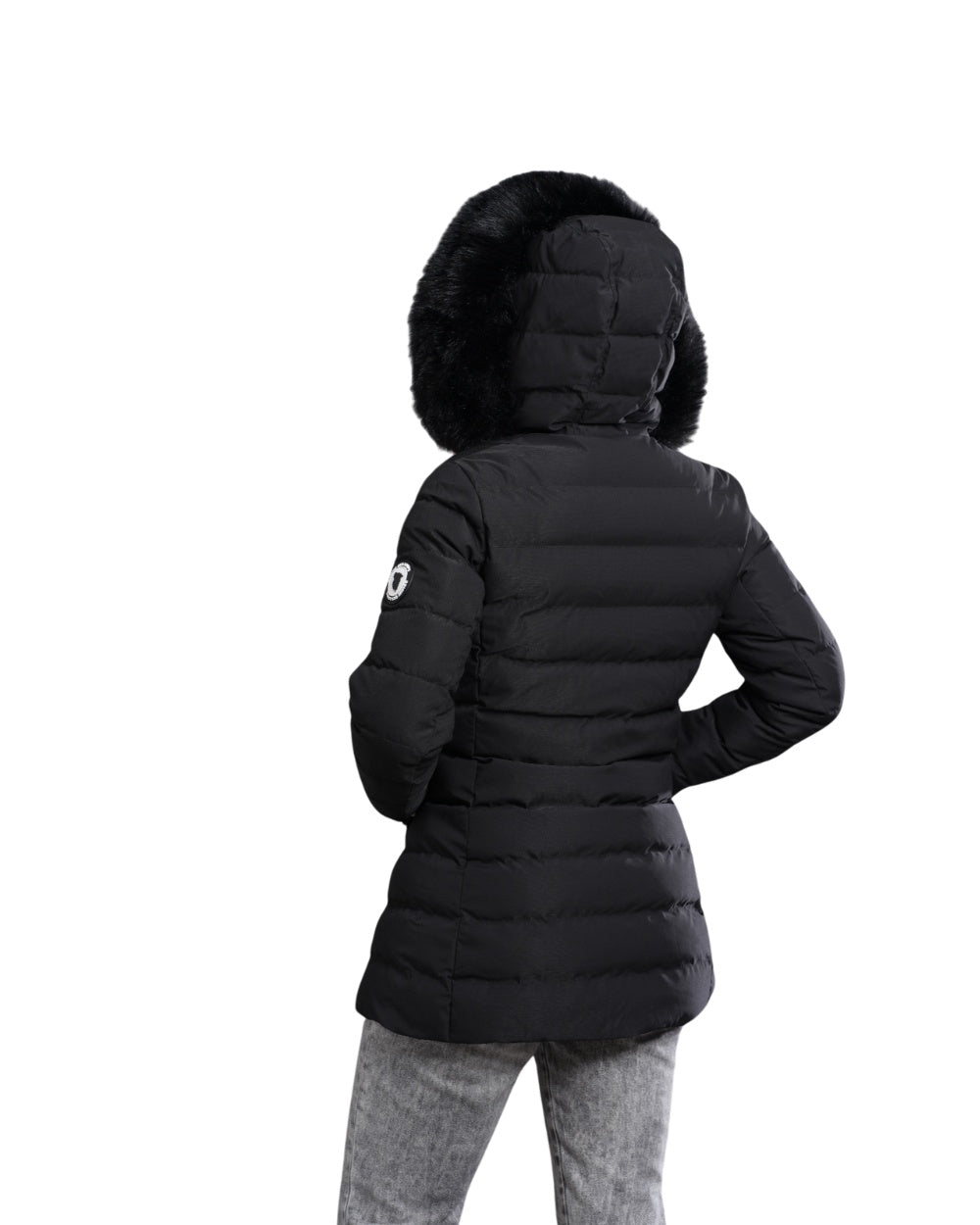 BLOUSON STOCKHOLM COMME DES LOUPS FEMME NOIR