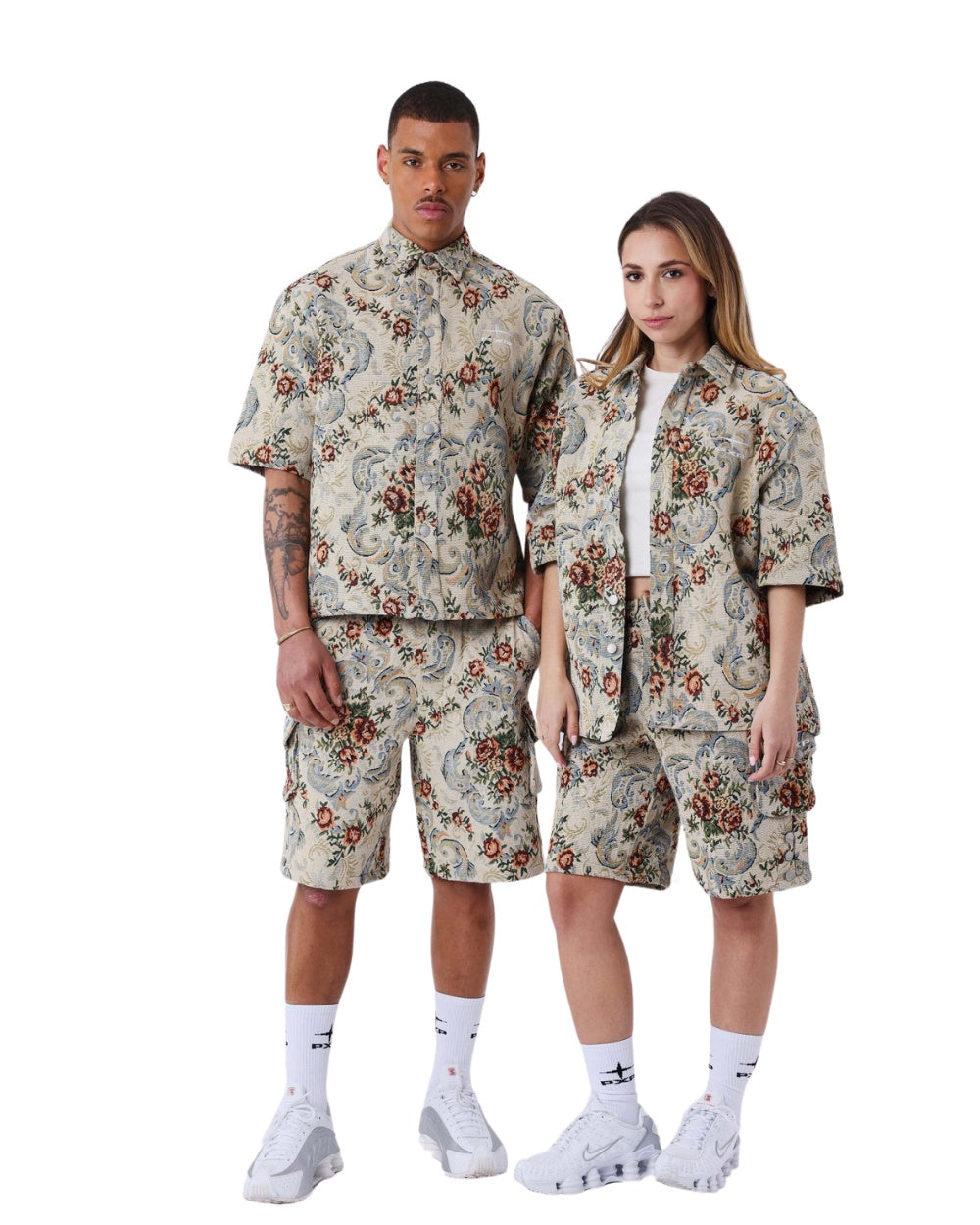 SHORT PROJECT X PARIS BRODE FLEUR TAPISSERIE