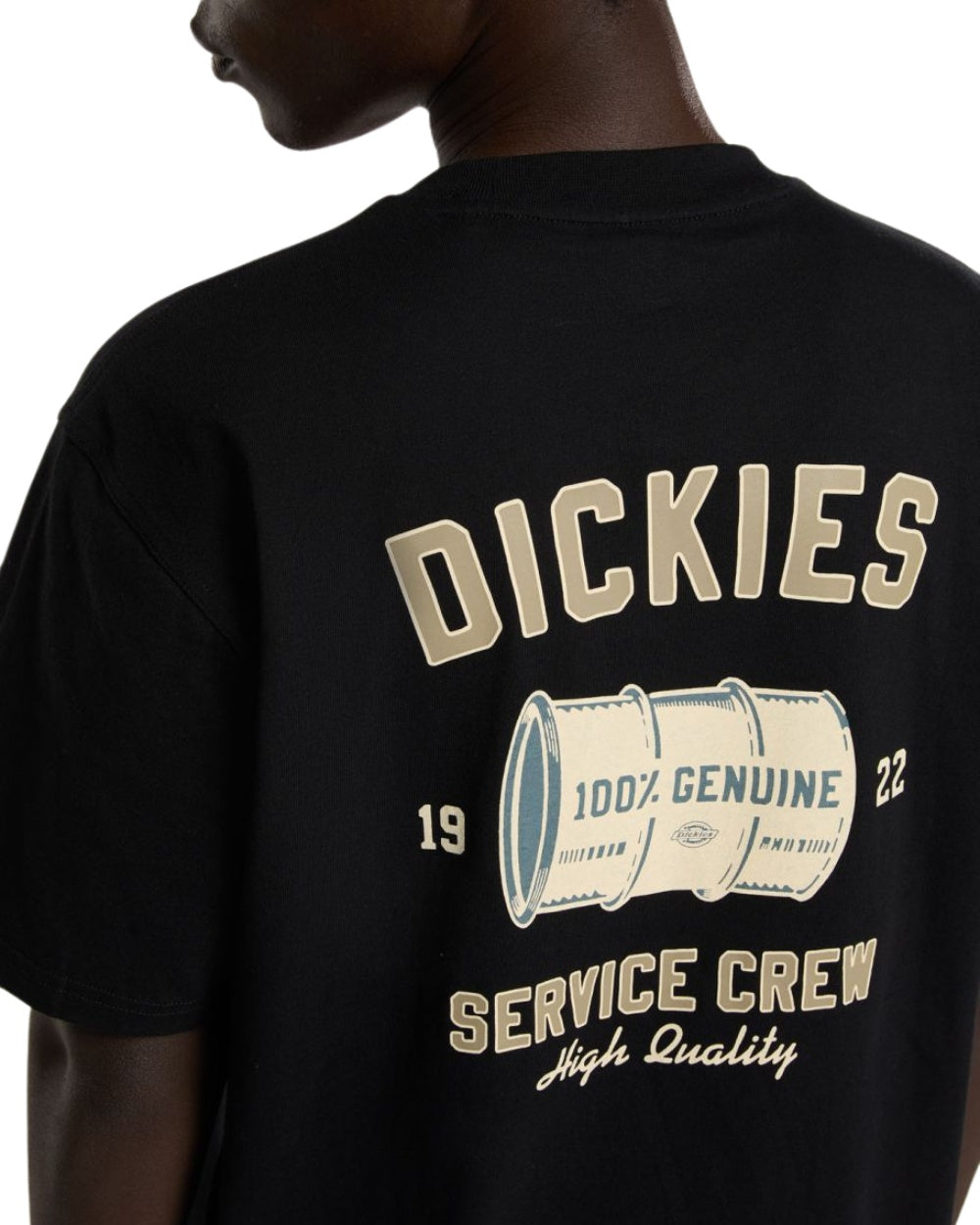TSHIRT DICKIES SERVICE CREW TEE NOIR