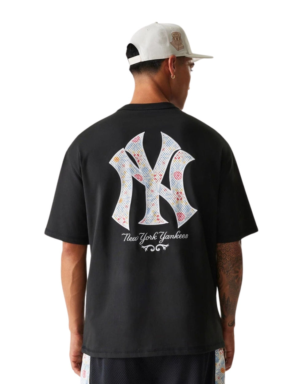 T-SHIRT NEW ERA INFILL NY YANKEES NOIR