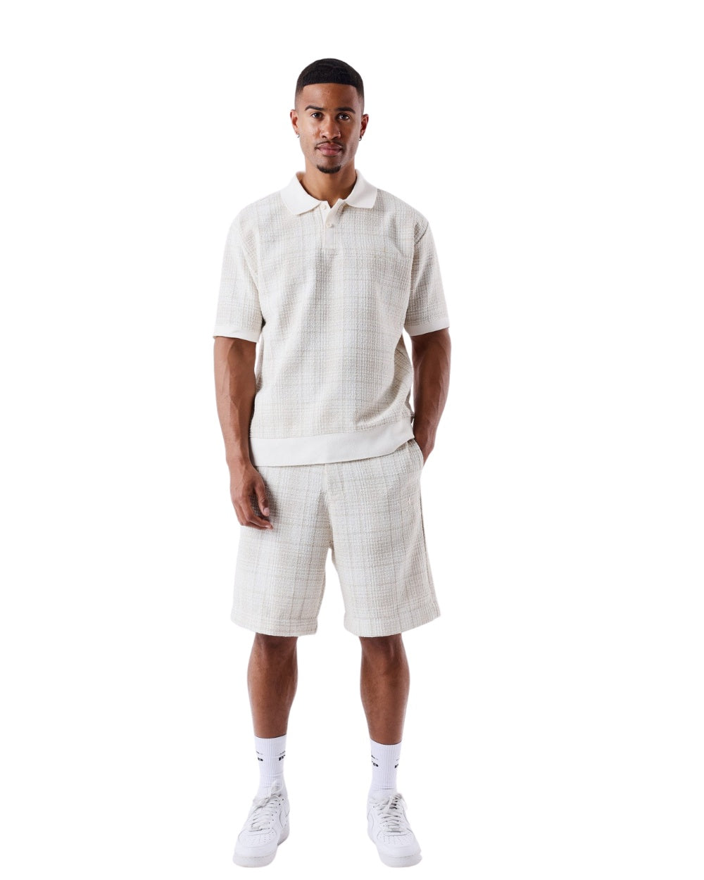 POLO PROJECT X PARIS TWEED QUADRILLE BEIGE