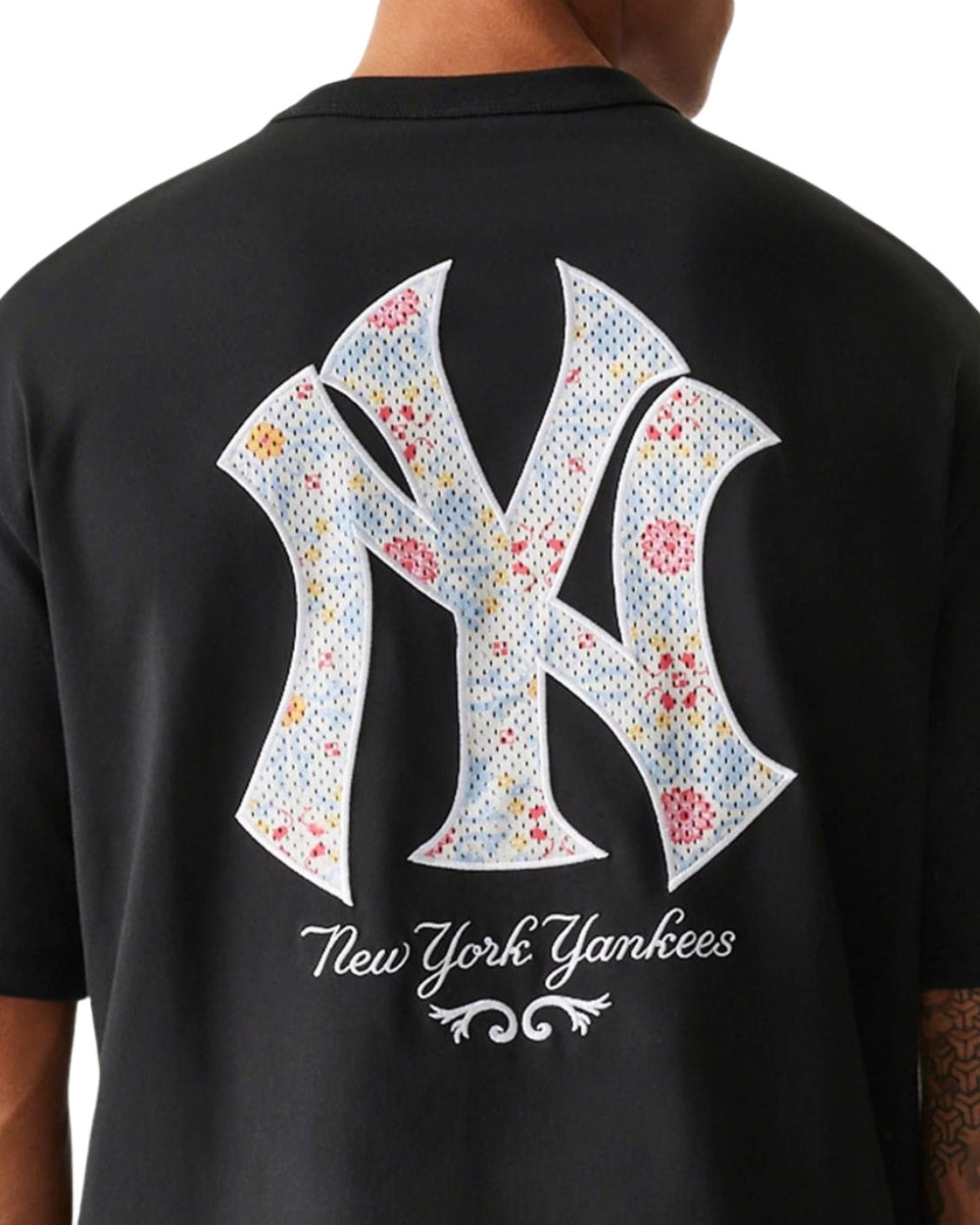 T-SHIRT NEW ERA INFILL NY YANKEES NOIR
