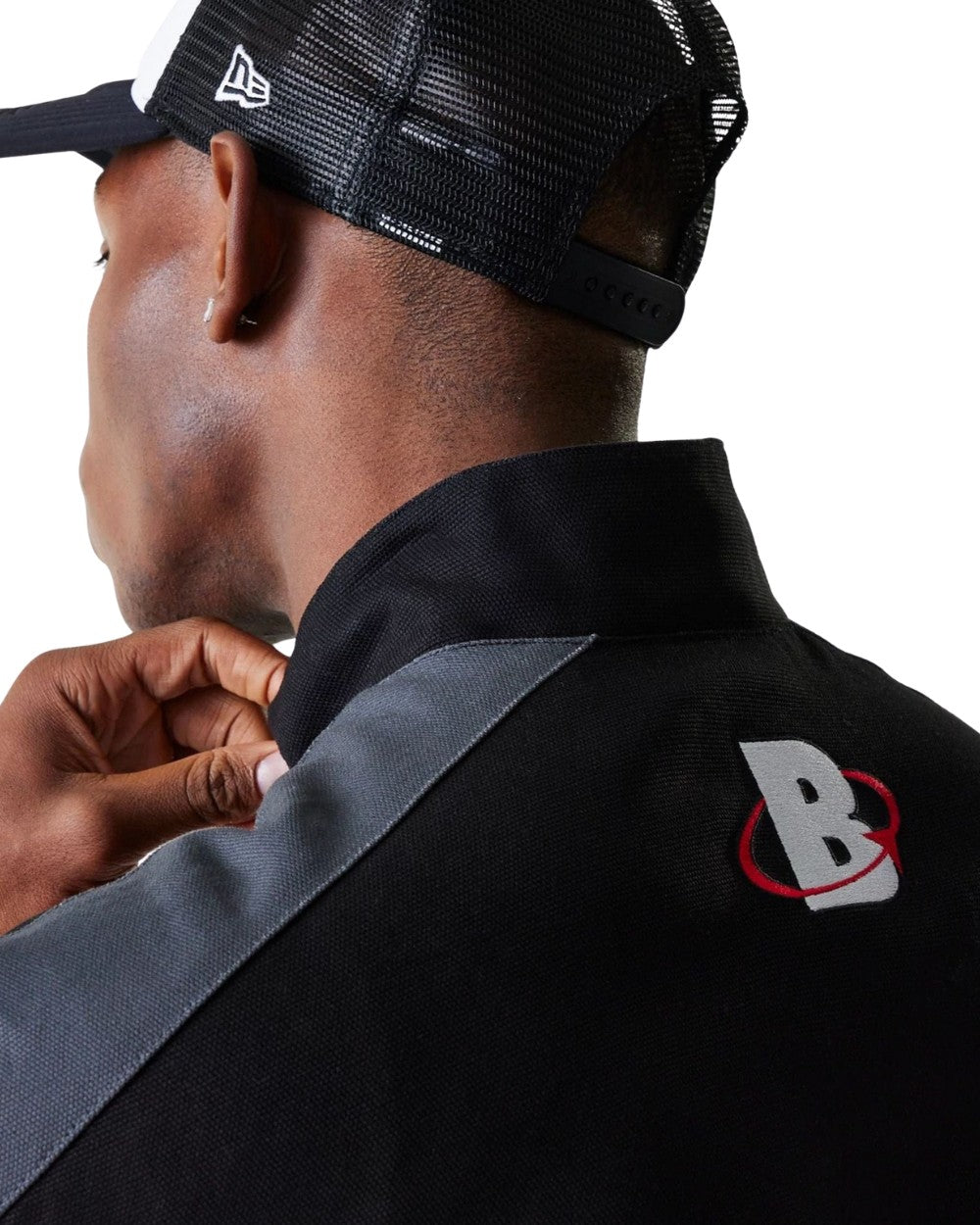 VESTE NEW ERA MOTORSPORT BULLS NOIR/ROUGE