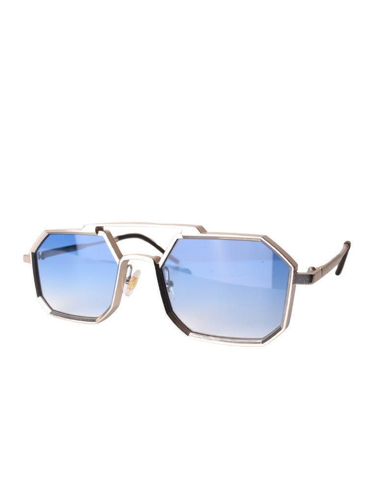 LUNETTES SEE YOU GRIS/BLEU OCTOGONE - Cashville