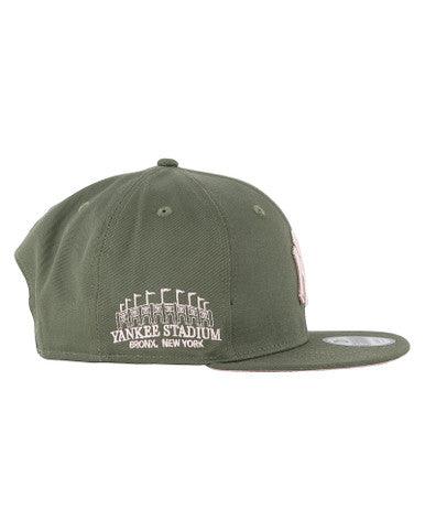 Casquette Snapback Side Patch New York Yankees Vert New Era - Cashville