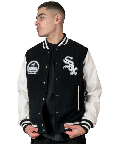 Veste universitaire vintage Auburn Sportswear Chicago White Sox taille Veste universitaire vintage Auburn Sportswear Chicago White Sox taille