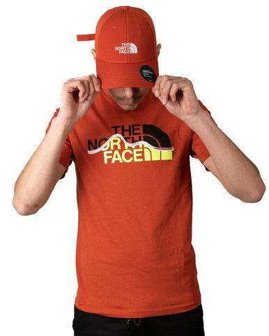 T-Shirt Mountain Line A7X1N Marron The North Face - Cashville