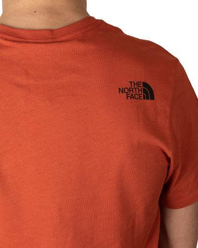 T-Shirt Mountain Line A7X1N Marron The North Face - Cashville