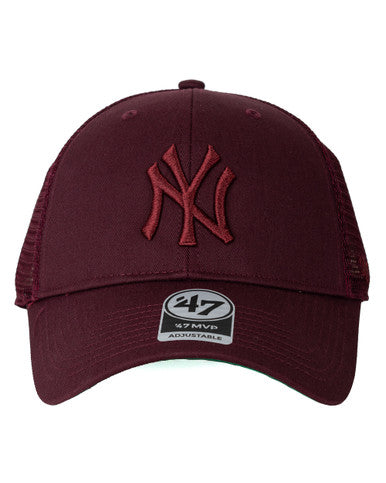 CASQUETTE TRUCKER 47 NEW YORK YANKEES BORDEAUX - Cashville