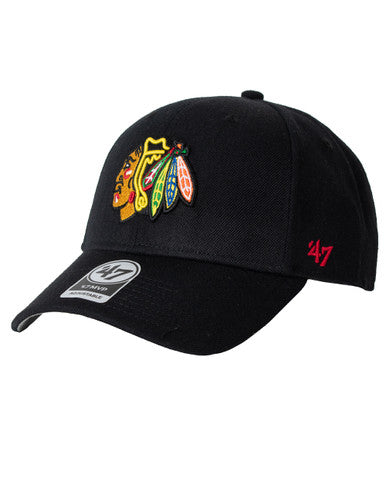 CASQUETTE 47 MVP CHICAGO BLACKHAWKS NOIR - Cashville