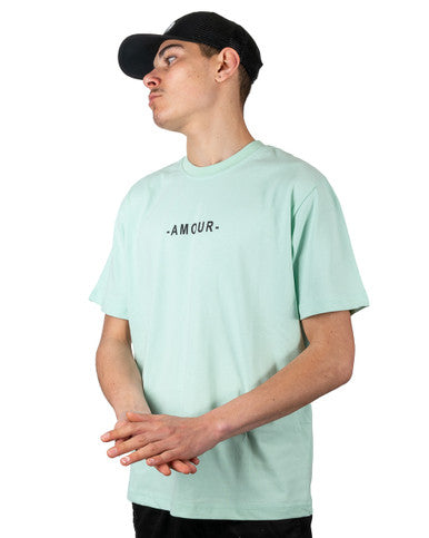 T-Shirt Oversize ADJ "AMOUR" VERT - Cashville