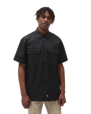 CHEMISE MANCHE COURTE DICKIES NOIR - Main Image