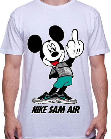 T-shirt Cashville Blanc - Nike Sam Air