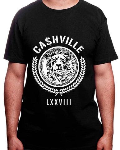 T-shirt Cashville Noir - Lion Defend