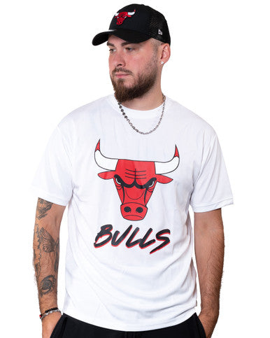Tee Shirt Chicago Bulls Script Mesh New Era - Cashville