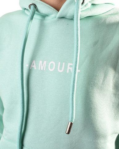 HOODIE ADJ "AMOUR" 401423 VERT - Cashville