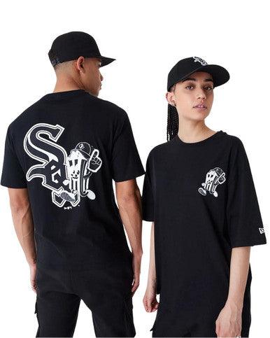 T-shirt Oversize Chicago White Sox MLB Food Graphic NOIR - Cashville