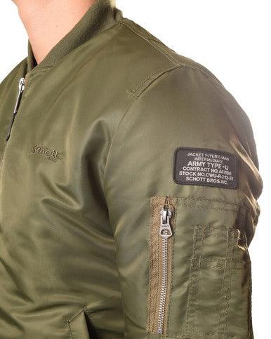 BOMBERS SCHOTT NYC AIRFORCERS KAKI - Cashville