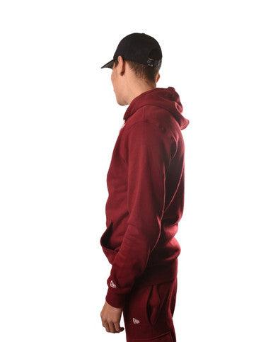 HOODIE NEW ERA LIFESTYLE BORDEAUX - Cashville