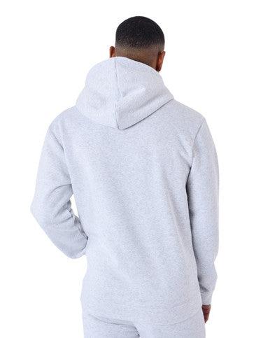 HOODIE PROJECT X PARIS GRIS CHINE SIGNATURE BLANCHE - Cashville