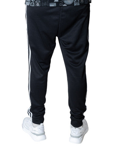 Pantalon Jogging Adidas à Bandes SST TP Prime Blue Noir - Cashville